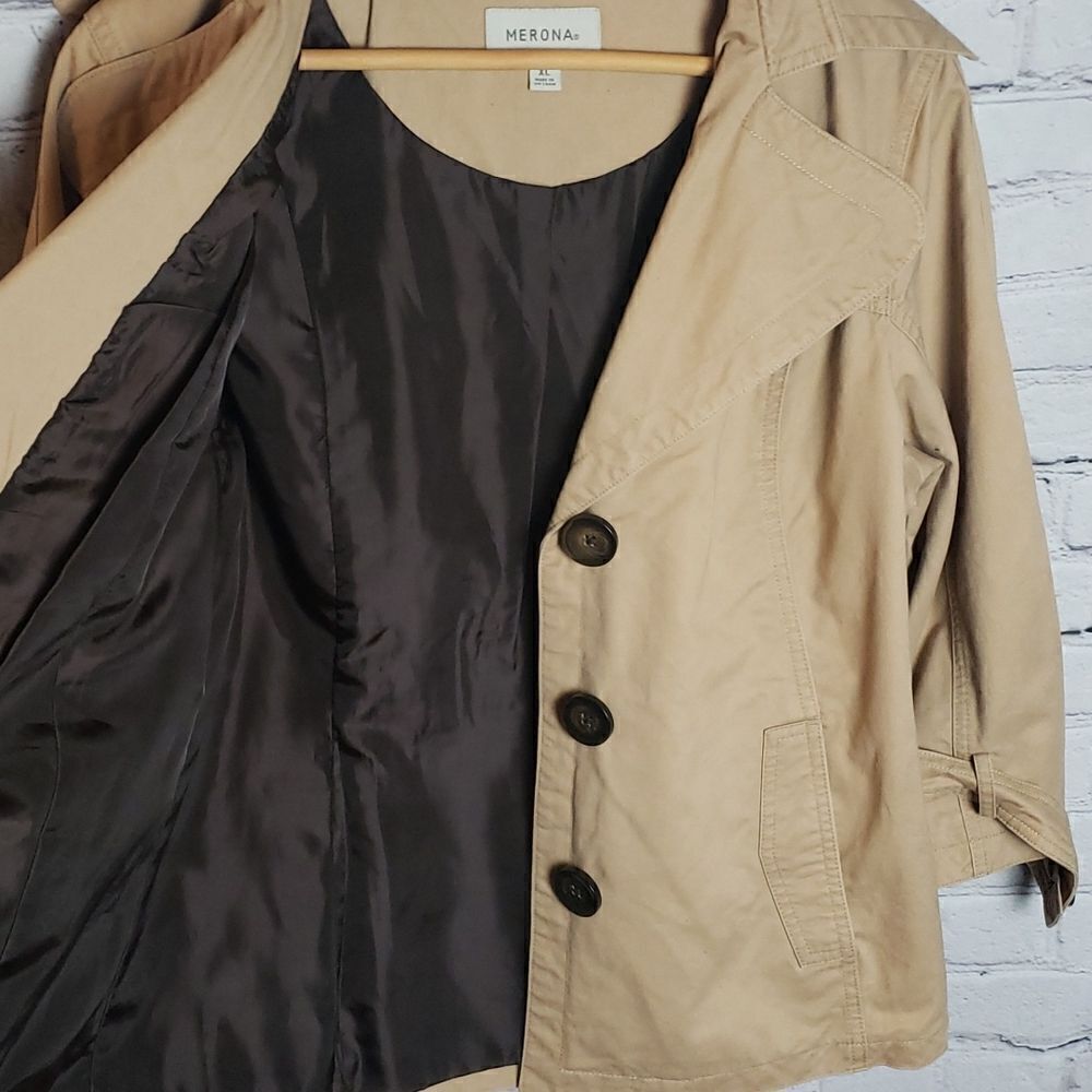 Merona Tan Jacket - Picture 7 of 8
